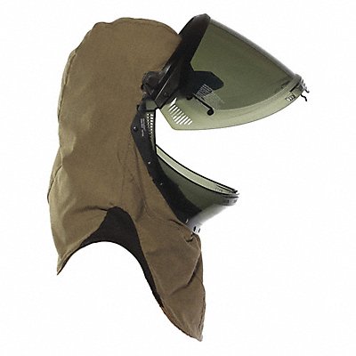 Arc Flash Hood Universal Size Green