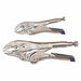 Locking Pliers Set 2 pcs. 3/8 W Jaw