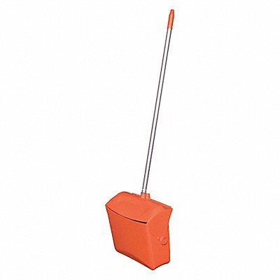 Long Handled Dust Pan Orange