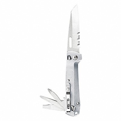 Folding Knife 8 Functions Fold Open