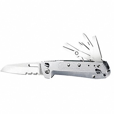 Folding Knife 9 Functions Fold Open