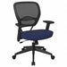 Desk Chair Fabric Navy 19-23 Seat Ht