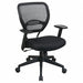 Desk Chair Mesh Black 19 to 23 Seat Ht