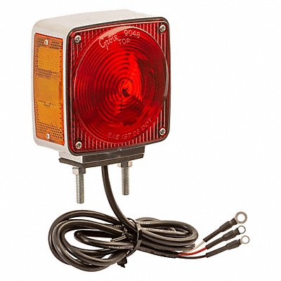 Stop/Turn/Tail Light Square Red Yellow