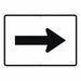 Auxiliary Arrow Right Sign