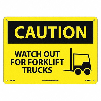 Caution Watch Out For Forklift Trucks Si