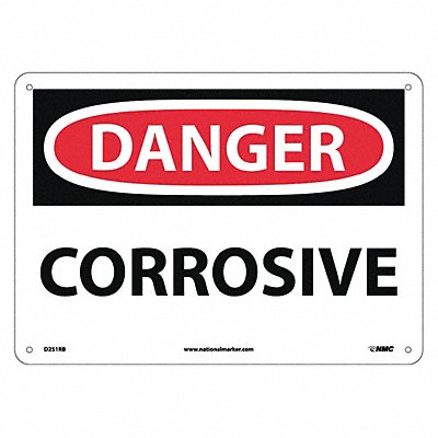 Danger Corrosive Sign