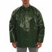 Rain Jacket 3XL Grn Unisex 0.25mm Thick