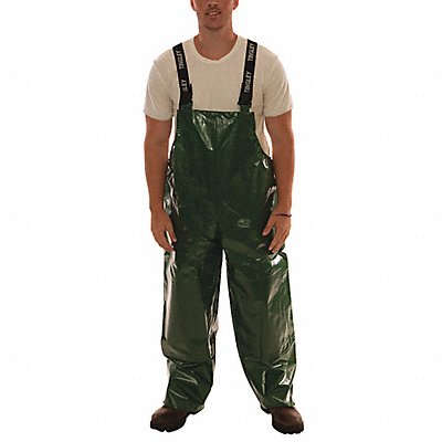 Rain Bib Overall XS Green Unisex