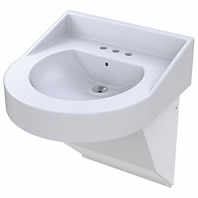 Best Basin DShape 14-1/2inx12-1/2inx4in