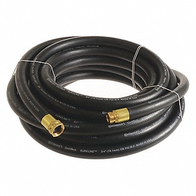 Garden Hose 3/4 ID x 25 ft Black