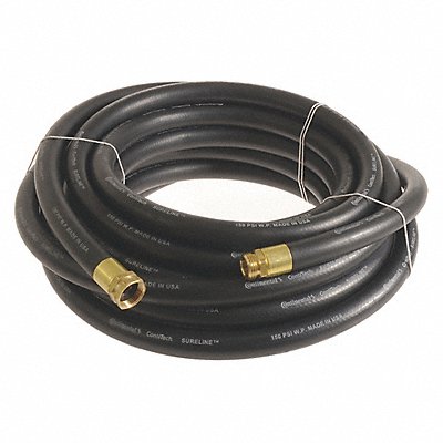 Garden Hose 1 ID x 50 ft Black