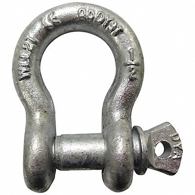 Anchor Shackle Screw Pin 1/2 Body Size