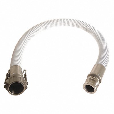 Food Grade Hose 1-1/2 ID x 20 ft Clear