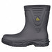 Rubber Boot Men s 15 Mid-Calf Black PR