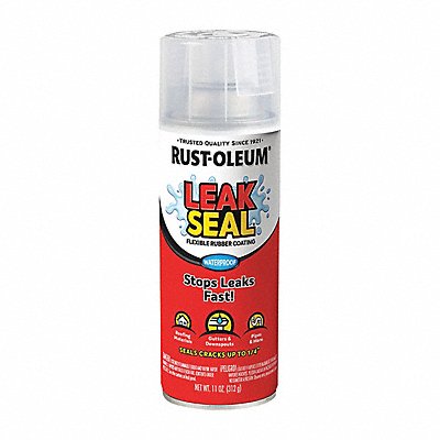 Leak Sealer 11 oz Latex Oil Base Clear