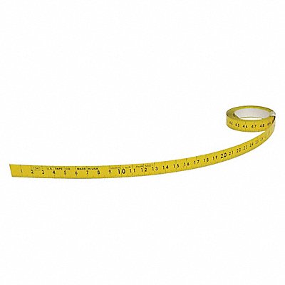 Adhesive Backed Tape Measure Metric