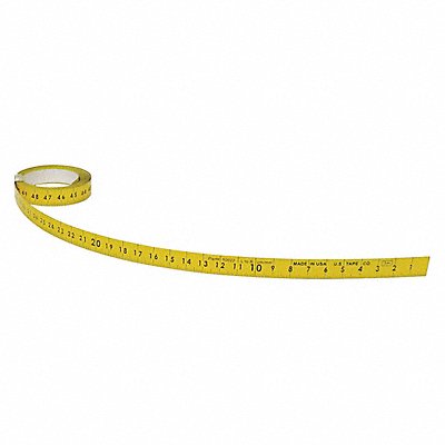 Adhesive Backed Tape Measure Metric