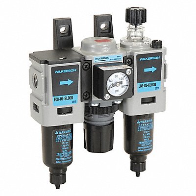 Filter/Regulator/Lubricator 3 pcs.