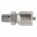 Crimp Fitting 3/8 I.D. 3/8 M BSPP