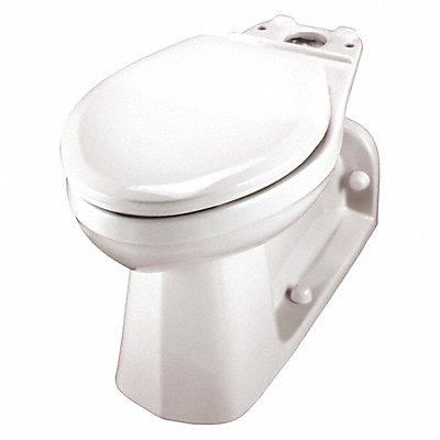 Toilet Bowl Elongated Floor w/BackOutlet