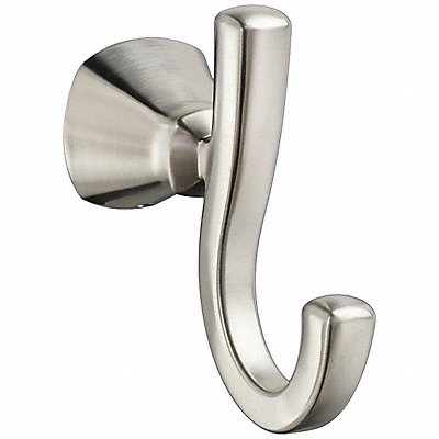 Bathroom Hook Metal Brushed 1 7/8 in W