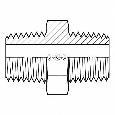 Hose Adapter 3/8 BSPT 3/8 BSPT