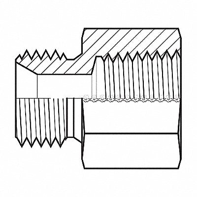 Hose Adapter 42 mm Metric 1-1/4 NPT