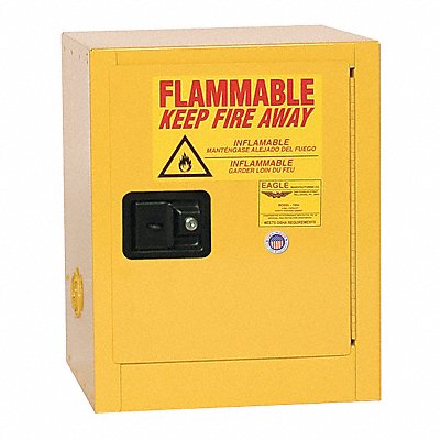 K2479 Flammable Liquid Safety Cabinet Yellow