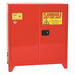 Flammable Liquid Safety Cabinet Red