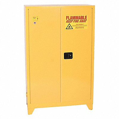 Flammable Liquid Safety Cabinet Yellow