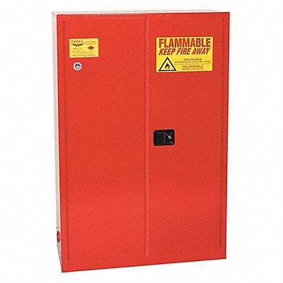 K3013 Flammable Liquid Safety Cabinet Red