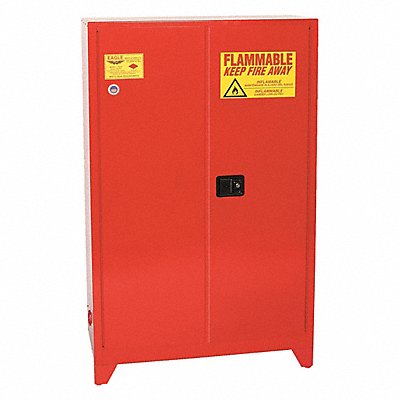 Flammable Liquid Safety Cabinet Red