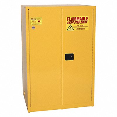 Flammable Liquid Safety Cabinet Yellow