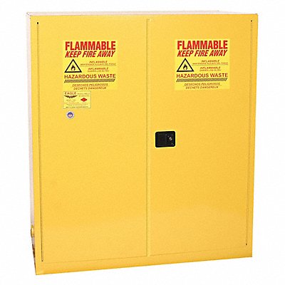 Flammable Liquid Safety Cabinet Yellow