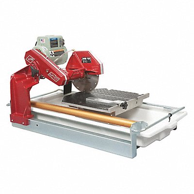 Tile Saw 10 Dia Blade 1.5 HP 120VAC