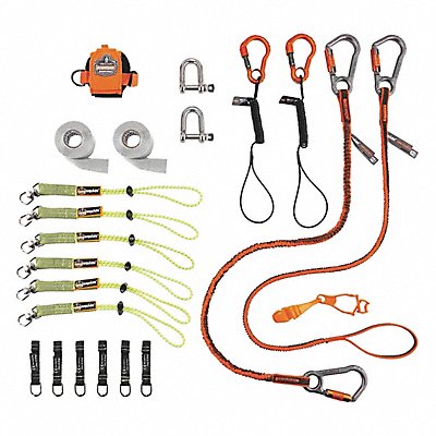 Tool Tethering Kit Black/Green/Orange