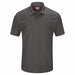 Short Sleeve Polo Mens S Charcoal/Gray