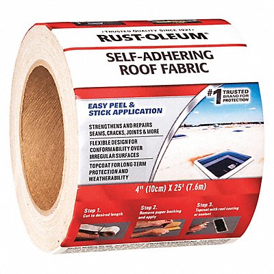 Roof Repair Tape 4 x 25 ft White