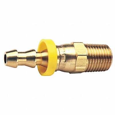 Push on Hose Fitting 3/8 x3/8 BarbxNPTF