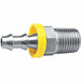 Push on Hose Fitting 1/2 x3/8 BarbxNPT