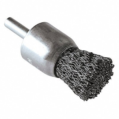 Wire Wheel Brush Crimped Shank 4500 rpm