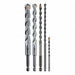 Glass and Tile Drill Bit Set Uncoated