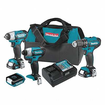 Cordless Combination Kit 4 Tools 12V DC