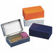Microscope Slide Box Blue/Gray/OR/Wt PK5