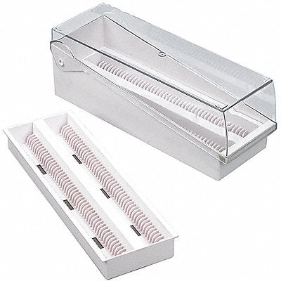 Microscope Slide Box Blue PK6