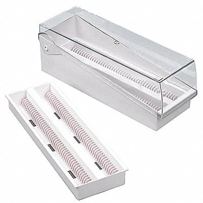 Microscope Slide Box White PK6