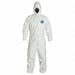 D2198 Hooded Coveralls M Wht Tyvek(R) 400 PK25