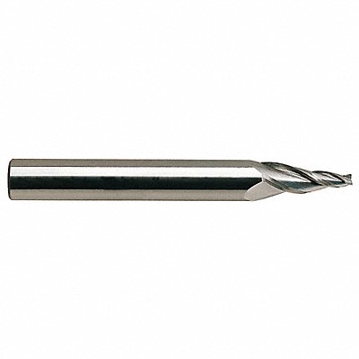 Tapered End Mill Single End 3/8 Carbide