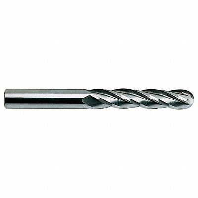 Ball End Mill Single End 7/16 Carbide